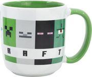 : MINECRAFT SQUARED PATTERN - YOUNG ADULT CERAMIC ELITE MUG IN GIFT BOX (385ML) (75618) STOR
