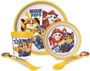 : PAW PATROL BOY RESCUE PUPS 5 PCS -NON SLIP BICOLOR PREMIUM SET (81681) STOR