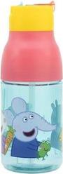 : PEPPA PIG CORE 2022 - DOUBLE OPENING SIPPER ECOZEN BOTTLE (420ML) (52835) STOR