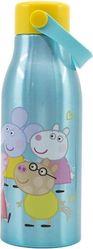 : PEPPA PIG CORE 2022 - FLEXI HANDLE ALUMINIUM BOTTLE (760ML) (13961) STOR