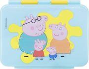 : PEPPA PIG CORE 2022 STAINLESS STEEL CLAMP RECTANGULAR SANDWICH BOX (1100ML) STOR