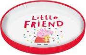 : PEPPA PIG - LITTLE ONE NON SLIP BICOLOR PREMIUM PLATE (13493) STOR