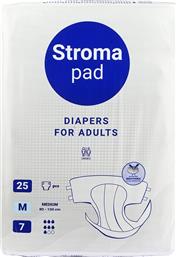 PAD DIAPERS FOR ADULTS ΠΑΝΕΣ ΑΚΡΑΤΕΙΕΣ ΕΝΗΛΙΚΩΝ ΥΨΗΛΗΣ ΑΠΟΡΡΟΦΗΤΙΚΟΤΗΤΑΣ 25 ΤΕΜΑΧΙΑ - MEDIUM STROMA