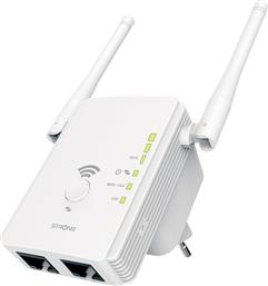 300V2 REPEATER WI-FI 4 SINGLE BAND (2.4 GHZ) 300MBPS STRONG