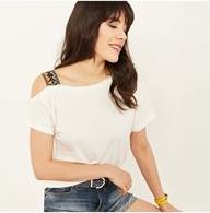 ΓΥΝΑΙΚΕΙΟ T-SHIRT LIVA GIRL STYLISH CLEARANCE