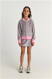 ΔΙΧΡΩΜΟ ΠΑΙΔΙΚΟ ΒΕΛΟΥΤΕ ΣΕΤ ΖΑΚΕΤΑ/ΦΟΥΣΤΑ ΜΕ ΣΤΡΑΣ ΚΑΙ ΦΕΡΜΟΥΑΡ ΟΥΡΑΝΙΟ ΤΟΞΟ SUGARFREE