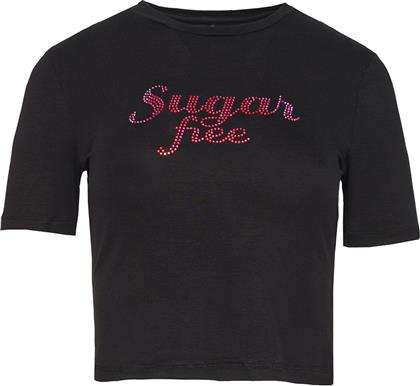 ΚΟΝΤΟΜΑΝΙΚΗ ΜΠΛΟΥΖΑ ΜΕ ΣΤΡΑΣ SUGARFREE από το SUGARFREE