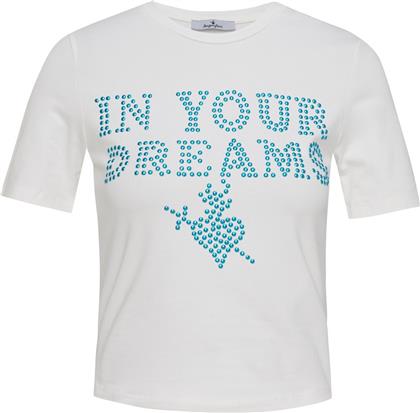 ΚΟΝΤΟΜΑΝΙΚΗ ΜΠΛΟΥΖΑ ΣΕ ΣΤΕΝΗ ΓΡΑΜΜΗ ΜΕ ΣΤΡΑΣ SUGARFREE