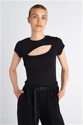 ΚΟΝΤΟΜΑΝΙΚΗ ΡΙΜΠ ΜΠΛΟΥΖΑ ΜΕ CUT-OUT ΛΕΠΤΟΜΕΡΕΙΑ SUGARFREE