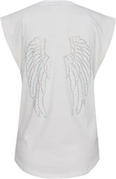 ΚΟΝΤΟΜΑΝΙΚΗ ΒΑΜΒΑΚΕΡΗ ΜΠΛΟΥΖΑ ΣΕ ΦΑΡΔΙΑ ΓΡΑΜΜΗ ΜΕ ΣΤΡΑΣ SUGARFREE