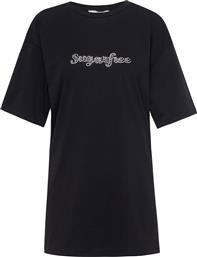 ΚΟΝΤΟΜΑΝΙΚΗ ΒΑΜΒΑΚΕΡΗ OVERSIZED ΜΠΛΟΥΖΑ ΜΕ ΣΤΡΑΣ SUGARFREE