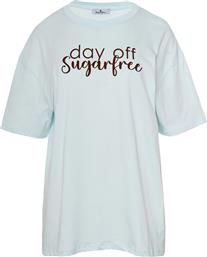 ΚΟΝΤΟΜΑΝΙΚΗ ΒΑΜΒΑΚΕΡΗ OVERSIZED ΜΠΛΟΥΖΑ ΜΕ ΤΥΠΩΜΑ SUGARFREE