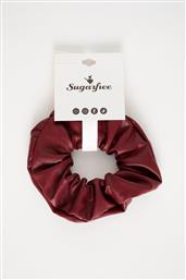 ΛΑΣΤΙΧΑΚΙ ΜΑΛΛΙΩΝ SCRUNCHIE ΣΕ ΔΕΡΜΑΤΙΝΗ ΥΦΗ SUGARFREE