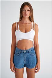 ΜΟΝΟΧΡΩΜΟ SEAMLESS ΚΟΝΤΟ ΡΙΜΠ ΤΟΠ / ΜΠΟΥΣΤAΚΙ SUGARFREE