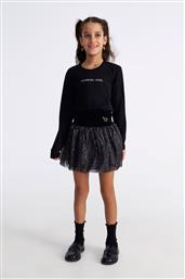 ΠΑΙΔΙΚΗ ΒΑΜΒΑΚΕΡΗ ΜΑΚΡΥΜΑΝΙΚΗ ΜΠΛΟΥΖΑ ΜΕ ΠΟΛΥΧΡΩΜΑ ΣΤΡΑΣ SUGARFREE