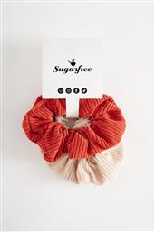 ΣΕΤ 2 ΛΑΣΤΙΧΑΚΙΑ ΜΑΛΛΙΩΝ SCRUNCHIES SUGARFREE