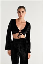 SUPER SOFT ΒΕΛΟΥΤΕ ΚΟΝΤΟ ΤΟΠ ΜΕ ΔΕΣΙΜΟ ΜΠΡΟΣΤΑ SUGARFREE