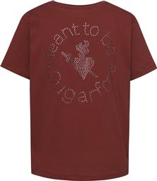 ΒΑΜΒΑΚΕΡΗ ΜΠΛΟΥΖΑ ΣΕ ΦΑΡΔΙΑ ΓΡΑΜΜΗ ΜΕ ΣΤΡΑΣ ΣΤΗΝ ΠΛΑΤΗ SUGARFREE