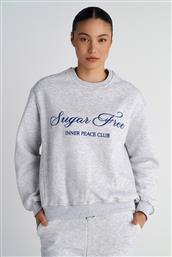 ΒΑΜΒΑΚΕΡΗ OVERSIZED ΦΟΥΤΕΡ ΜΠΛΟΥΖΑ ME ΦΛΙΣ ΕΠΕΝΔΥΣΗ SUGARFREE