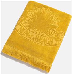 JUST CURRY KIDS'' MONOCHROME BEACH TOWEL (ΔΙΑΣΤΑΣΕΙΣ: 70 X 140 ΕΚ) KMO/JCUR-JUST CURRY YELLOW SUN OF A BEACH