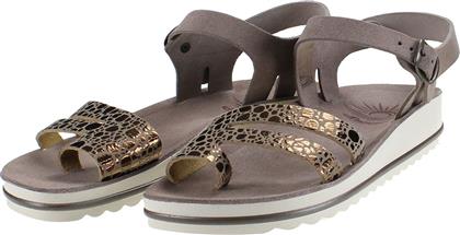 MARIA-002 P-TAUPE-B-TAUPE SUNNY SANDALS