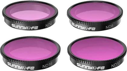 IST-FI9315 ΦΙΛΤΡΑ ND4/ND8/ND16/ND32 ΓΙΑ INSTA360 GO 3/2 4ΤΜΧ - ΠΟΛΥΧΡΩΜΑ SUNNYLIFE