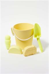 ΣΕΤ ΠΑΙΧΝΙΔΙΩΝ ΓΙΑ ΤΗΝ ΑΜΜΟ SILICONE BUCKET & SPADE SET 5-PACK SUNNYLIFE