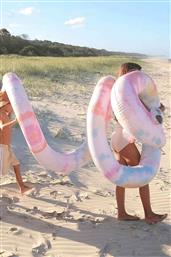 SUNNY LIFE ΠΑΙΔΙΚΟ ΦΟΥΣΚΩΤΟ ΠΑΙΧΝΙΔΙ ''GIANT INFLATABLE NOODLE SNAKE TIE DYE MULTI - 24180224 ΛΕΥΚΟ SUNNYLIFE