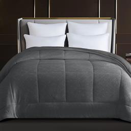 ΚΟΥΒΕΡΤΟΠΑΠΛΩΜΑ ΜΟΝΟ 160X220 DALIA ANTHRACITE (160X220) SUNSHINE