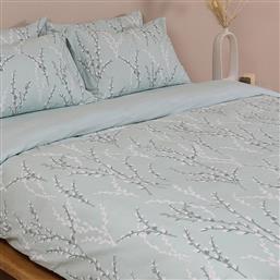 ΠΑΠΛΩΜΑΤΟΘΗΚΗ ΜΕΜΟΝΩΜΕΝΗ ΥΠΕΡΔΙΠΛΗ 230X250 COTTON FEELINGS 2054 AQUA (230X250) SUNSHINE