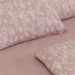 ΣΕΝΤΟΝΙΑ ΔΙΠΛΑ (ΣΕΤ) 150X205+30 COTTON FEELINGS 2050 POWDER ΜΕ ΛΑΣΤΙΧΟ (150X205+30) SUNSHINE
