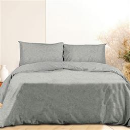 ΣΕΝΤΟΝΙΑ ΦΑΝΕΛΕΝΙΑ ΔΙΠΛΑ (ΣΕΤ) 150X205+30 FLANNEL 2040 GREY ΜΕ ΛΑΣΤΙΧΟ (150X205+30) SUNSHINE