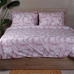 ΣΕΝΤΟΝΙΑ KING SIZE (ΣΕΤ) 260X270 2038 PINK ΧΩΡΙΣ ΛΑΣΤΙΧΟ (260X270) SUNSHINE από το AITHRIO