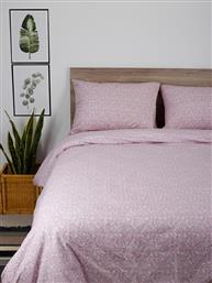 ΣΕΝΤΟΝΙΑ KING SIZE (ΣΕΤ) 260X270 COTTON FEELINGS 920 PINK ΧΩΡΙΣ ΛΑΣΤΙΧΟ (260X270) SUNSHINE