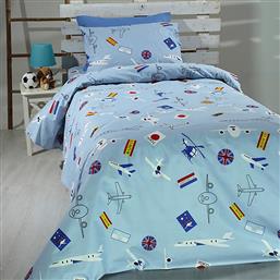 ΣΕΝΤΟΝΙΑ ΜΟΝΑ (ΣΕΤ) 105X205+30 COTTON FEELINGS 08 ΜΕ ΛΑΣΤΙΧΟ (105X205+30) SUNSHINE