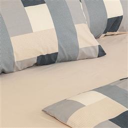 ΣΕΝΤΟΝΙΑ ΜΟΝΑ (ΣΕΤ) 105X205+30 COTTON FEELINGS 2056 ΜΕ ΛΑΣΤΙΧΟ (105X205+30) SUNSHINE