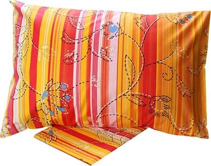 ΣΕΝΤΟΝΙΑ ΜΟΝΑ (ΣΕΤ) 160X260 COTTON FEELINGS 8082 ΧΩΡΙΣ ΛΑΣΤΙΧΟ (160X260) SUNSHINE