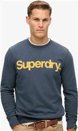 ΑΝΔΡΙΚΗ ΜΑΚΡΥΜΑΝΙΚΗ ΜΠΛΟΥΖΑ - D2 OVIN CLASSIC CORE LOGO SUPERDRY