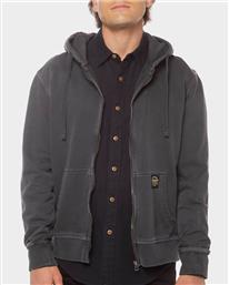 ΑΝΔΡΙΚΗ ΖΑΚΕΤΑ ΜΕ ΚΟΥΚΟΥΛΑ - D2 OVIN CONTRAST STITCH RELAX ZIP SUPERDRY