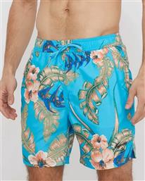 ΑΝΔΡΙΚΟ ΜΑΓΙΟ - D4 OVIN HAWAIIAN PRINT 17'' SUPERDRY