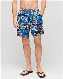 ΑΝΔΡΙΚΟ ΜΑΓΙΟ - D4 OVIN HAWAIIAN PRINT 17'' SUPERDRY