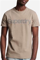 CL TEE ΜΠΛΟΥΖΑ ΑΝΔΡΙΚΟ M1011355A-8PS BROWN SUPERDRY
