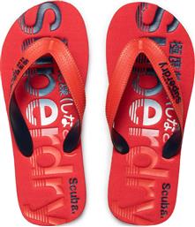 CLASSIC SCUBA FLIP FLOP MF310034A-17I ΚΟΚΚΙΝΟ SUPERDRY