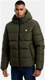 D1 HOODED SPORTS PUFFER ΜΠΟΥΦΑΝ ΑΝΔΡΙΚΟ (9000116323-62182) SUPERDRY