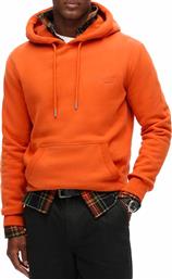 D1 OVIN ESSENTIAL LOGO HOODIE M2013110A-9RF ΚΑΦΕ SUPERDRY από το ZAKCRET SPORTS