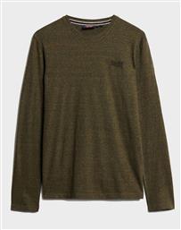 D1 OVIN ESSENTIAL LOGO LONG SLEEVE TOP ΜΠΛΟΥΖΑ ΑΝΔΡΙΚΟ SUPERDRY