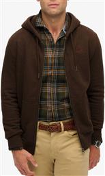 D1 OVIN ESSENTIAL LOGO ZIP HOODIE HB ΦΟΥΤΕΡ ΑΝΔΡΙΚΟ SUPERDRY