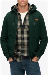 D1 OVIN ESSENTIAL LOGO ZIP HOODIE HB ΦΟΥΤΕΡ ΑΝΔΡΙΚΟ SUPERDRY