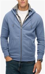 D1 OVIN ESSENTIAL LOGO ZIP HOODIE HB ΦΟΥΤΕΡ ΑΝΔΡΙΚΟ SUPERDRY