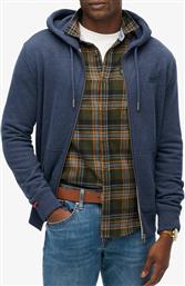 D1 OVIN ESSENTIAL LOGO ZIP HOODIE HB ΦΟΥΤΕΡ ΑΝΔΡΙΚΟ SUPERDRY